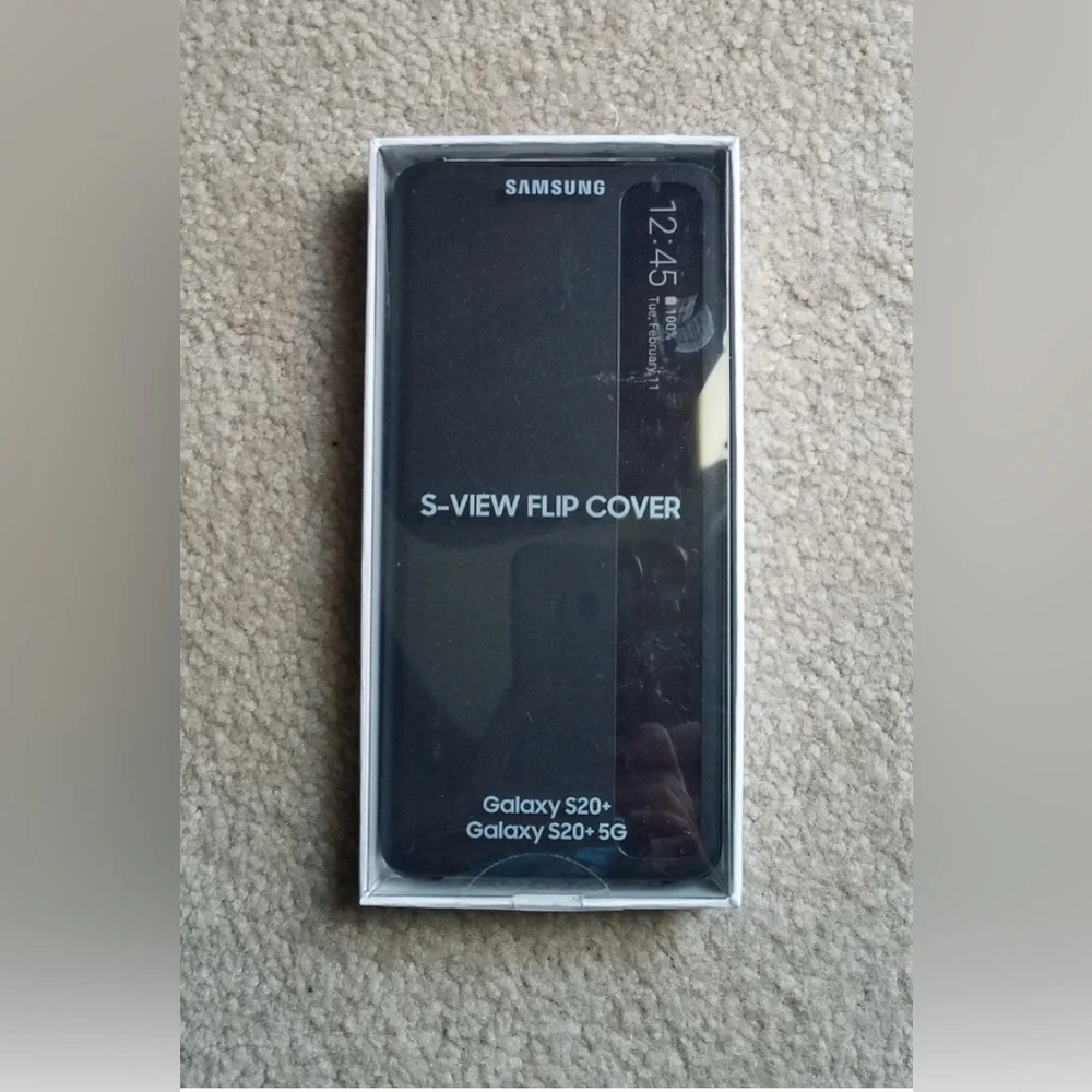 Samsung Galaxy S20+ S-View Flip Cover Phone Case NWT